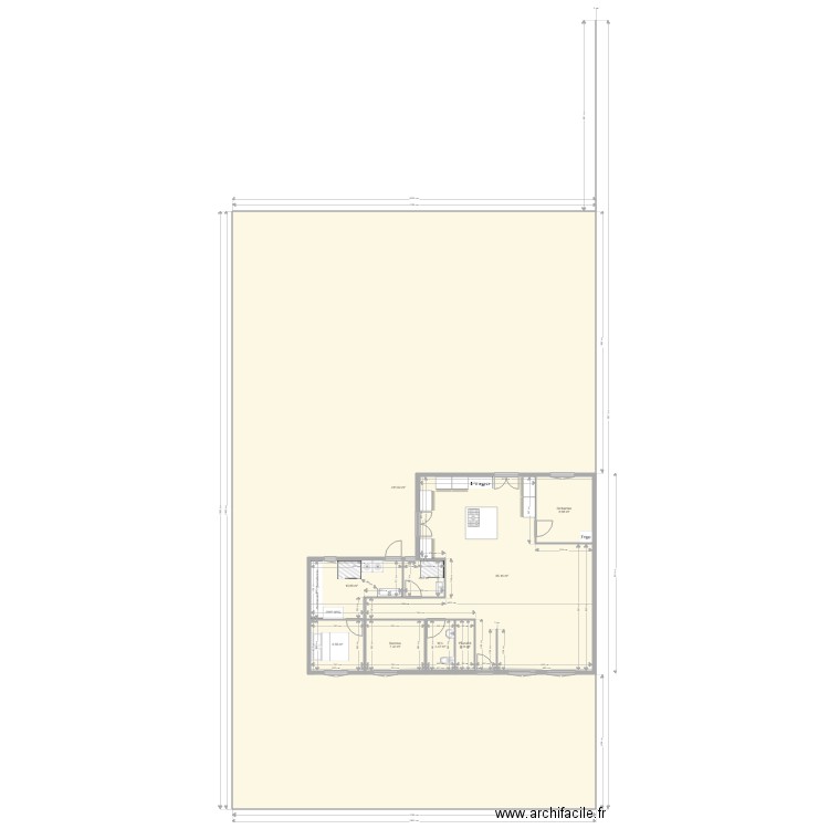 future maison 1. Plan de 0 pièce et 0 m2