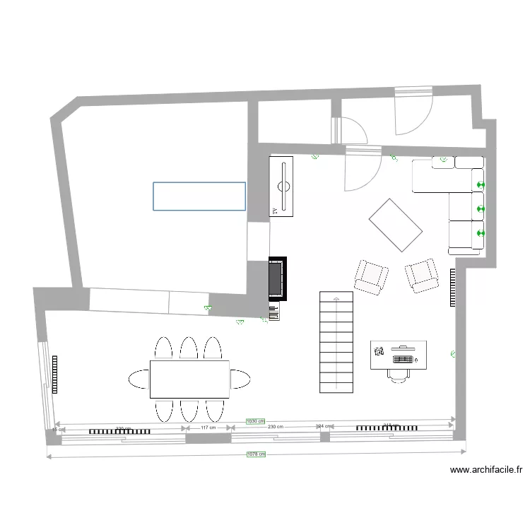 Projet maison J&eacute;r&ocirc;me 1. Plan de 