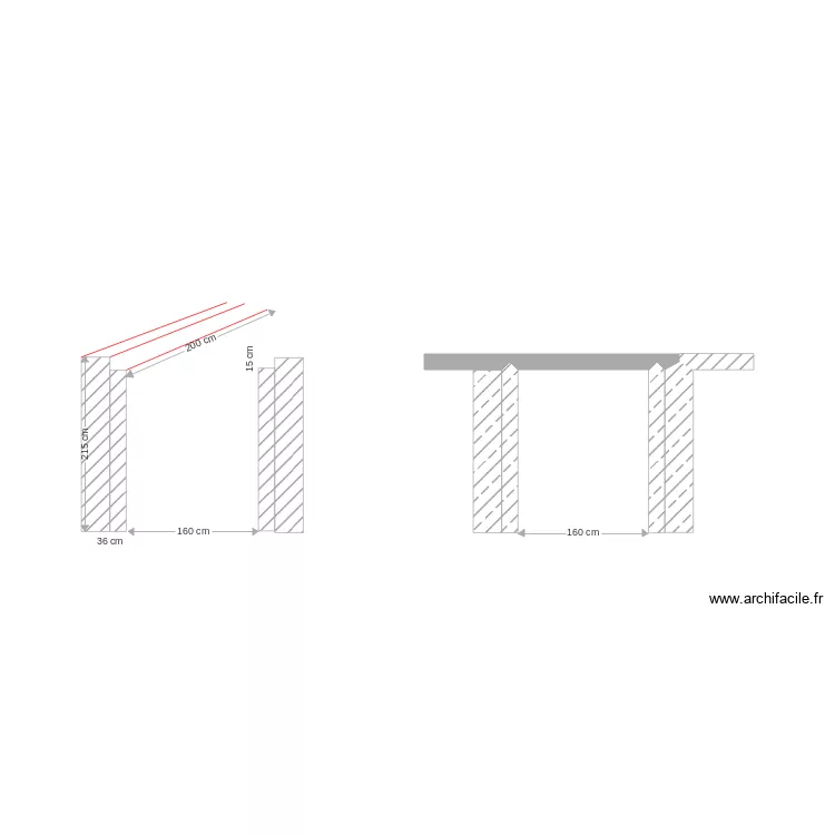 four à pain profil. Plan de four à pain profil. Plan de