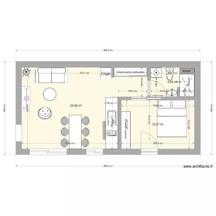 Annexe Avril. Plan de 