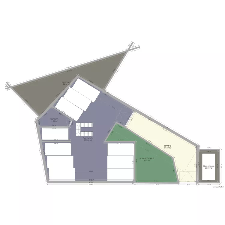issy Les Mx SSOL PARK. Plan de 