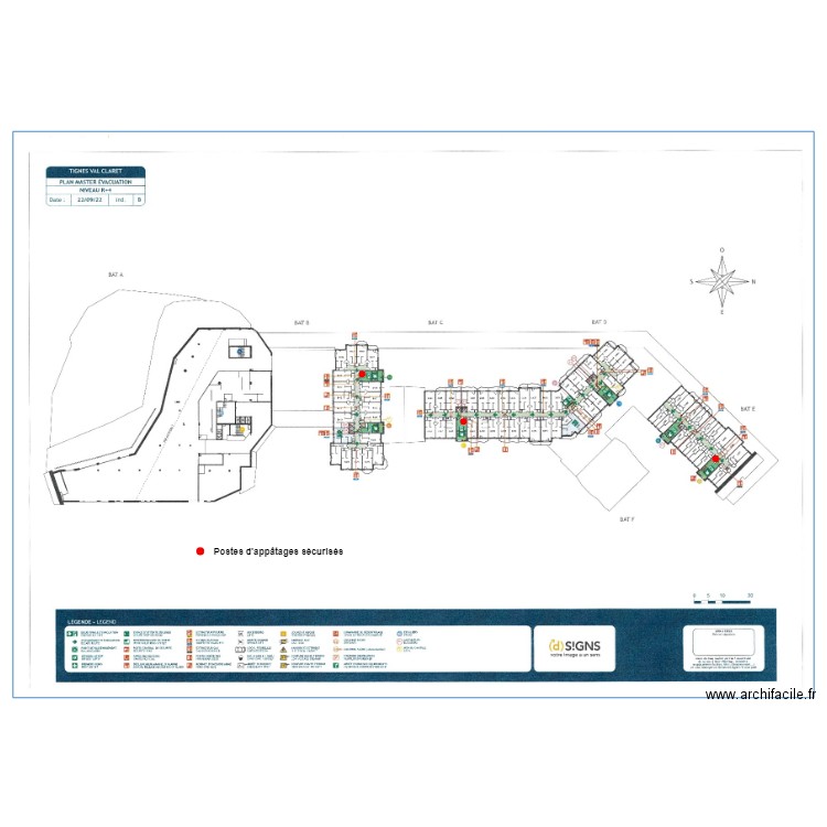 Tignes Niveau R+4. Plan de 0 pièce et 0 m2