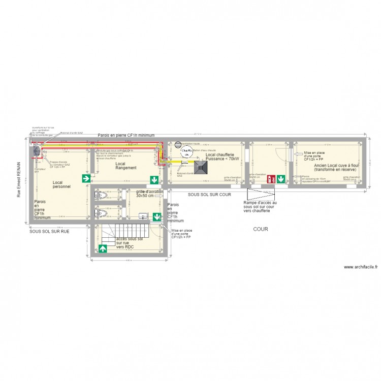 Plan S Sol. Plan de 0 pièce et 0 m2