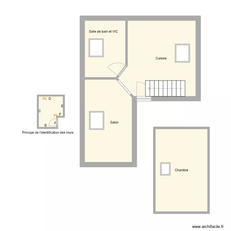 Croquis N12. Plan de 