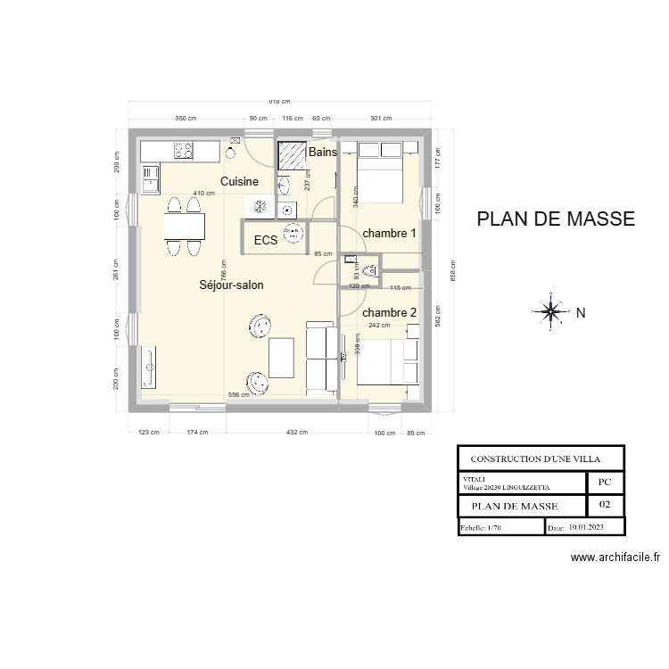 base 2023. Plan de 0 pièce et 0 m2