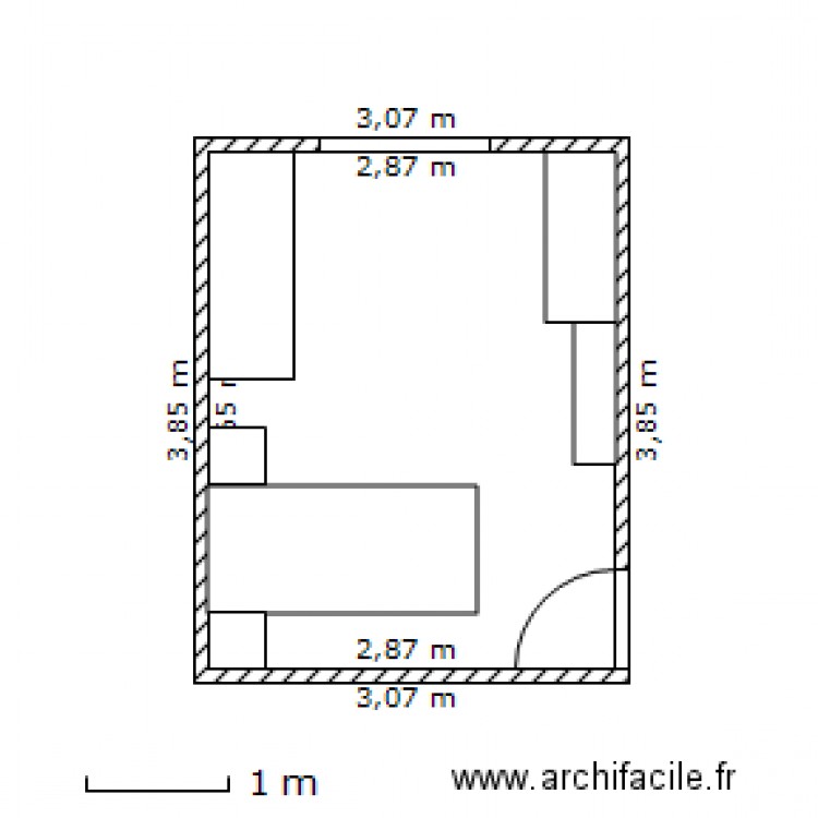 chambre3 277x354. Plan de 0 pièce et 0 m2