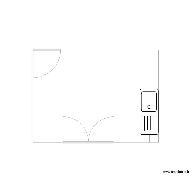 cuisine appart. Plan de cuisine appart. Plan de