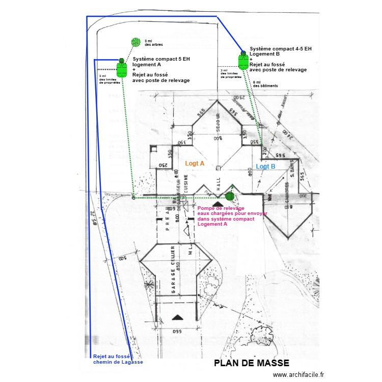 Albero. Plan de 0 pièce et 0 m2