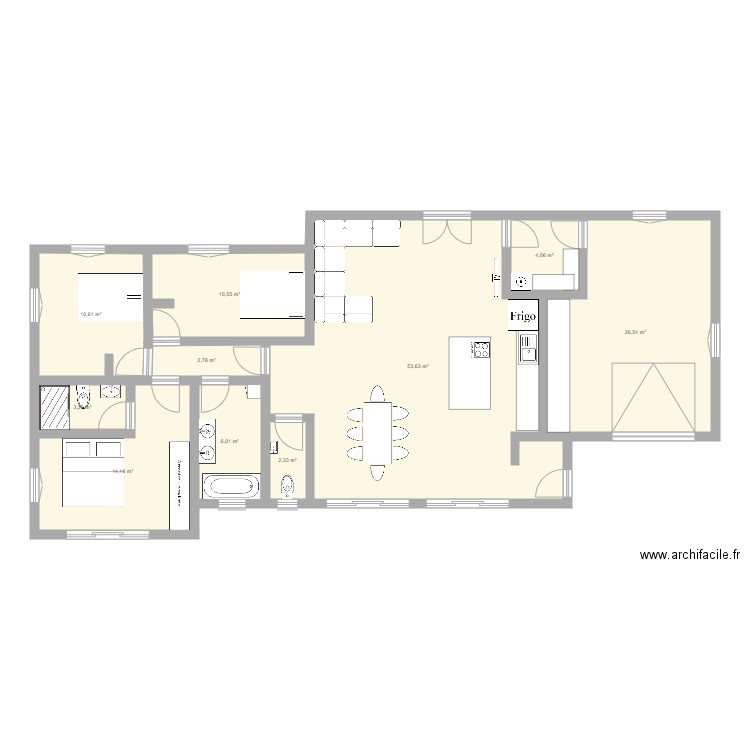 maison futur. Plan de 0 pièce et 0 m2