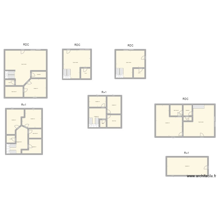 350601928. Plan de 26 pièces et 432 m2