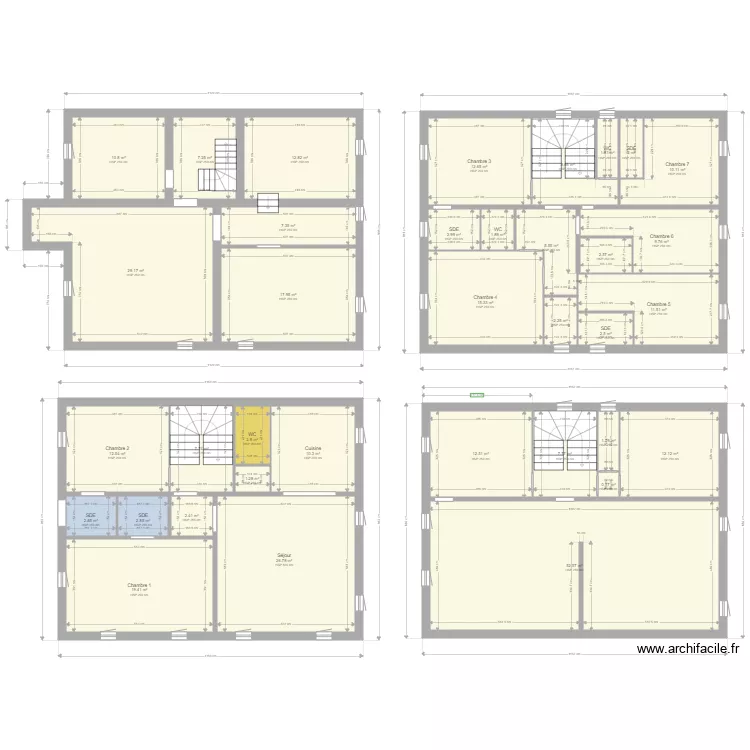 20200225 SRA Leclerc Projet&eacute; v1. Plan de 