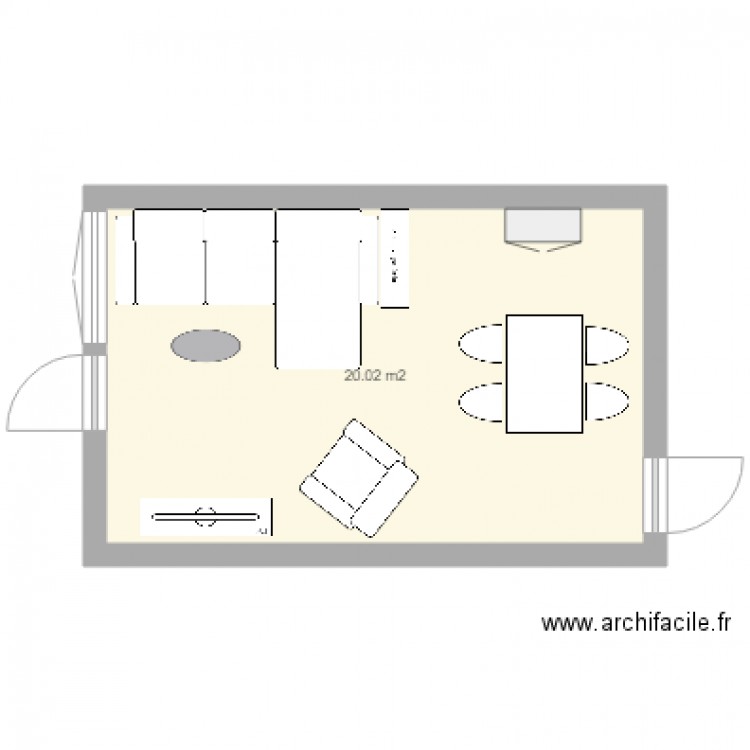 Munich appartement. Plan de 0 pièce et 0 m2