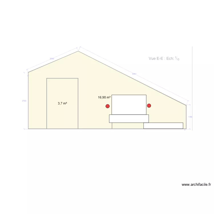 s&eacute;jour pan TV. Plan de 