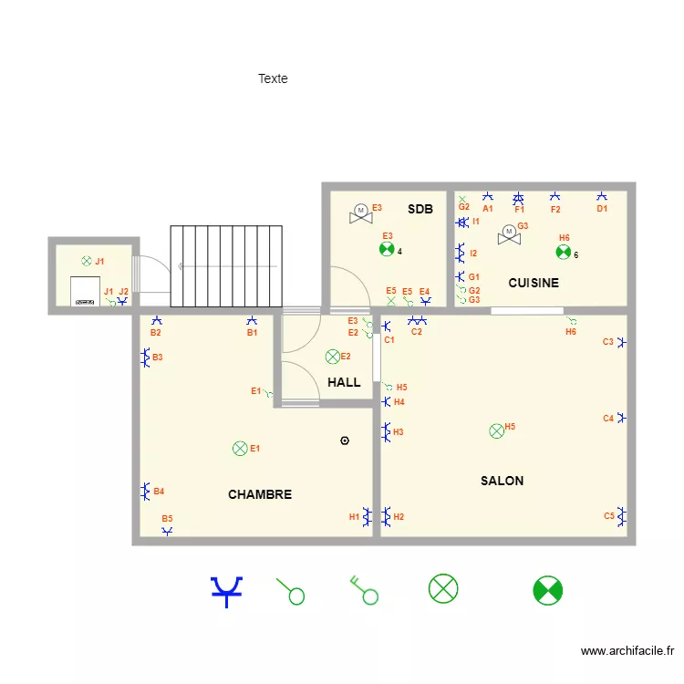 2eme etage 24 02 electrique 03. Plan de 