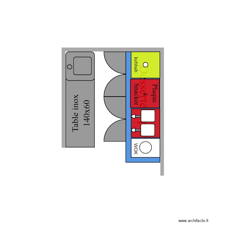 SALAMARKET. Plan de 0 pièce et 0 m2