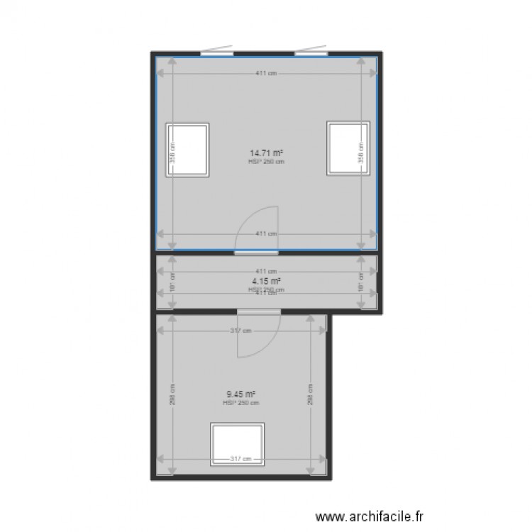 PONS ODILE. Plan de 0 pièce et 0 m2