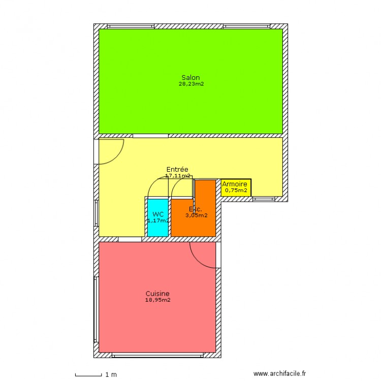 Montigny RDC Futur VS3. Plan de 0 pièce et 0 m2