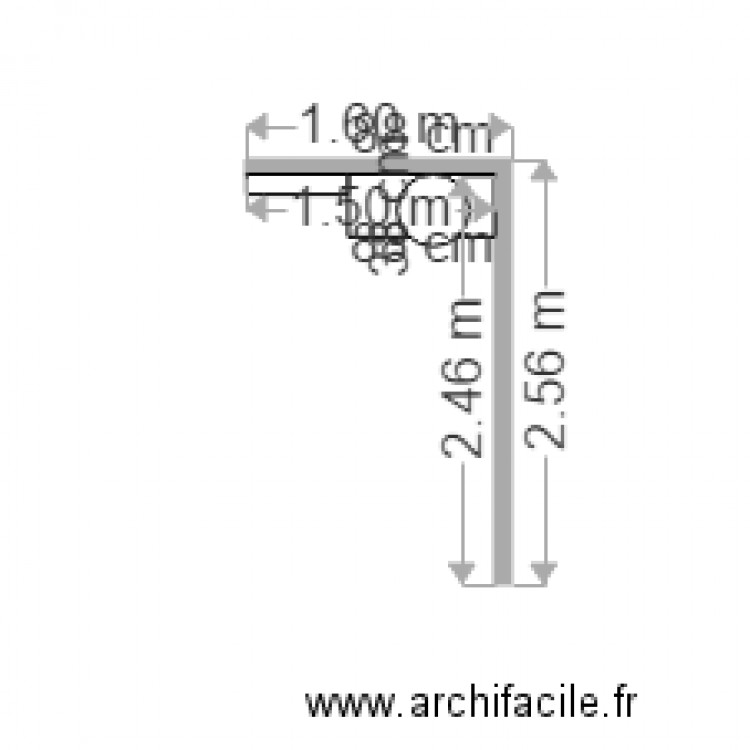 salle eau araucaria. Plan de 0 pièce et 0 m2