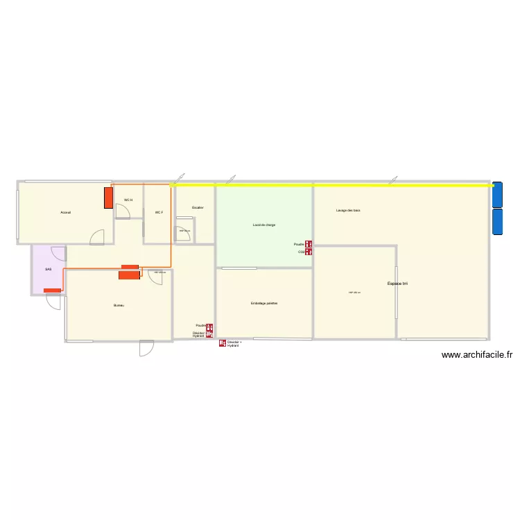 BANL Chauffage Rez. Plan de 