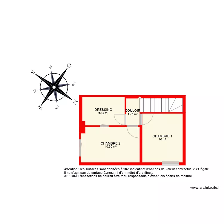 BI 6266 ETAGE. Plan de 