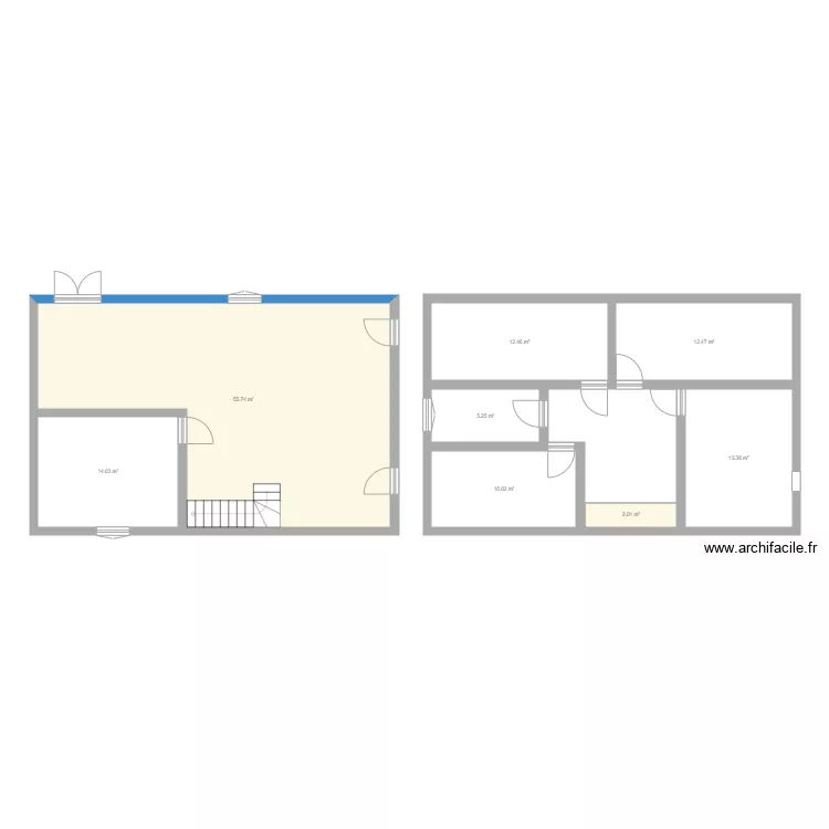 bourigeolle. Plan de 