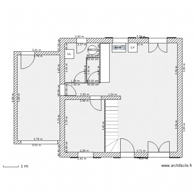 LOGIS 2012 LILAS 5 GAZ RDC. Plan de 0 pièce et 0 m2