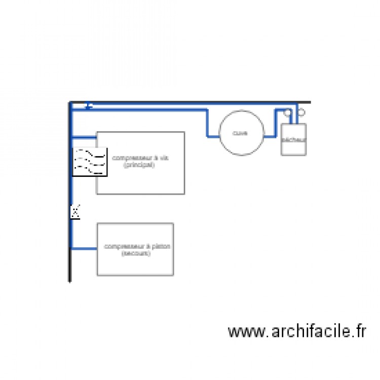 local ACM FRANCE. Plan de 0 pièce et 0 m2