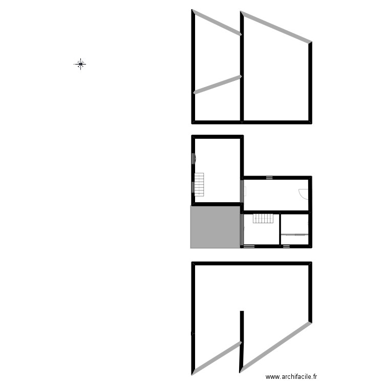 FSME23A_298 ABADIR MICHRIKY. Plan de 16 pièces et 329 m2