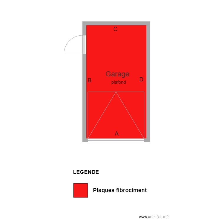 tuffé garage. Plan de 0 pièce et 0 m2