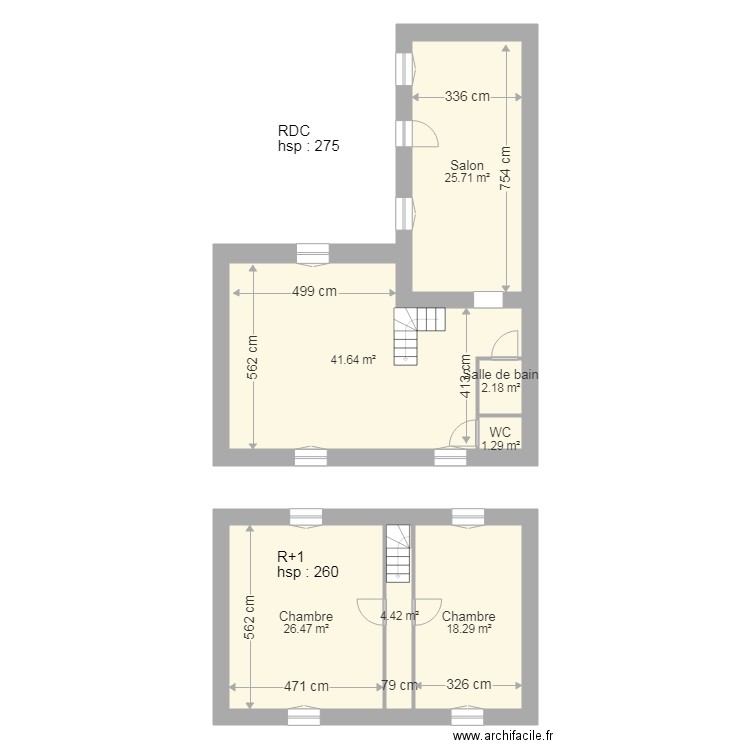 daudenet. Plan de 0 pièce et 0 m2