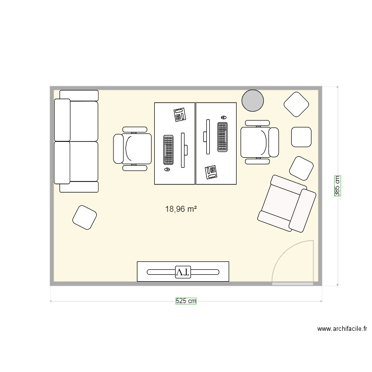 Plan Bureau Sups Anim. Plan de 0 pièce et 0 m2
