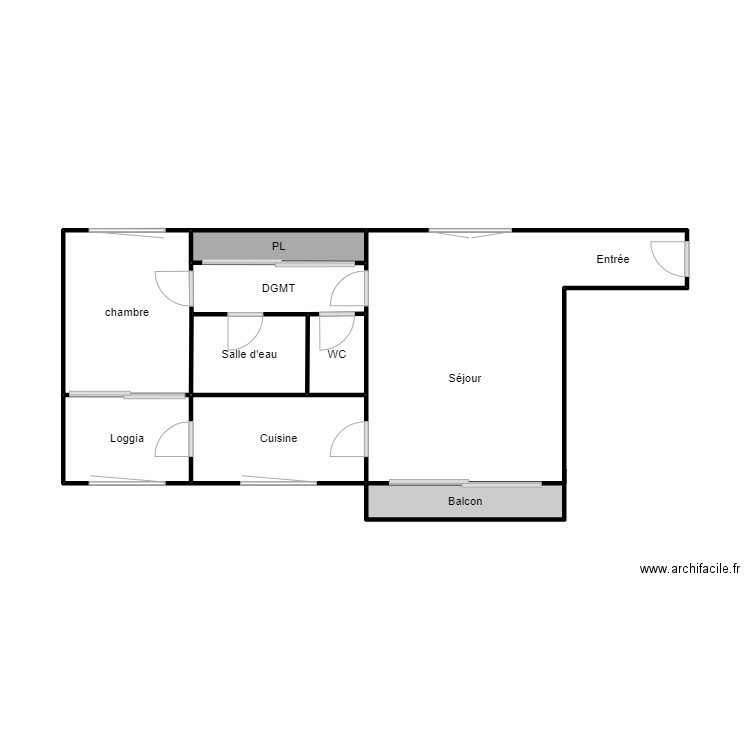 Assim 1. Plan de 0 pièce et 0 m2