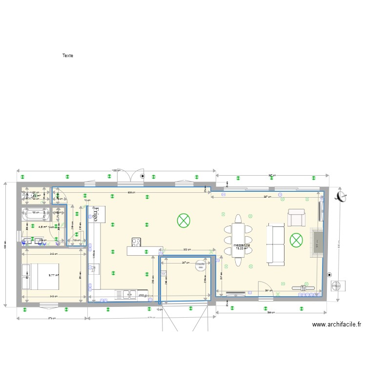 plan annexe bas. Plan de 0 pièce et 0 m2