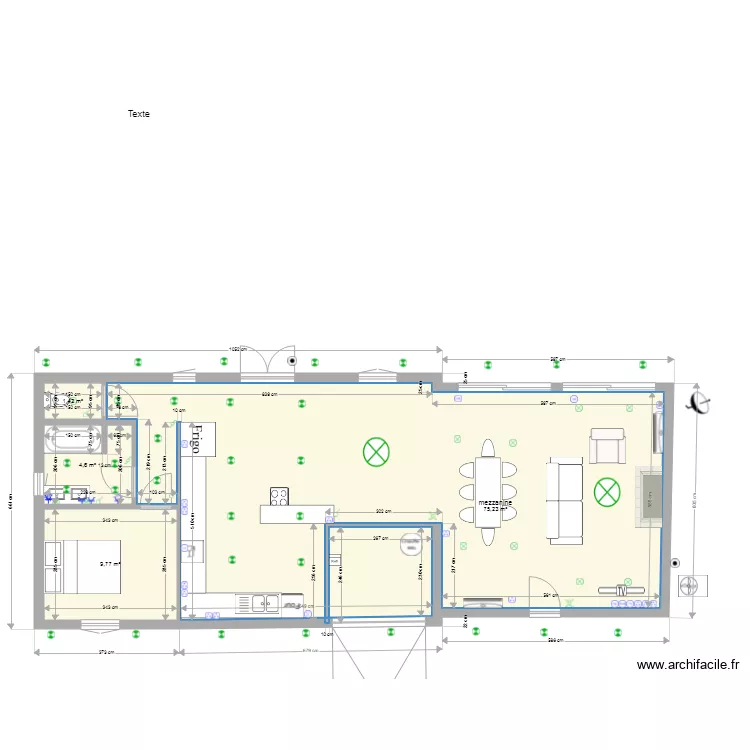 plan annexe bas. Plan de 