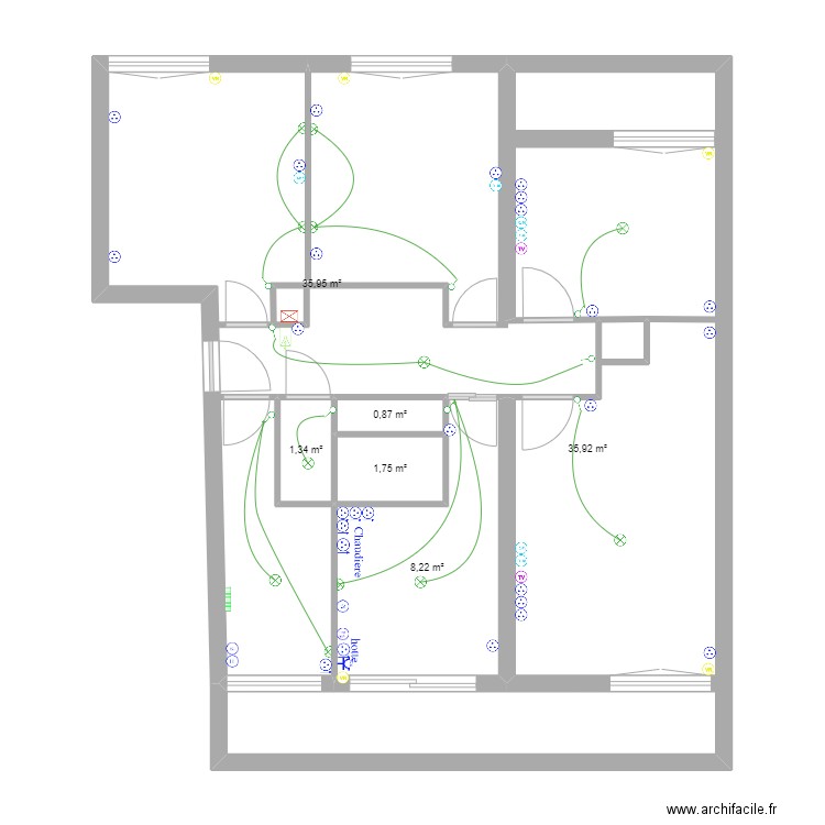 sentenac. Plan de 0 pièce et 0 m2