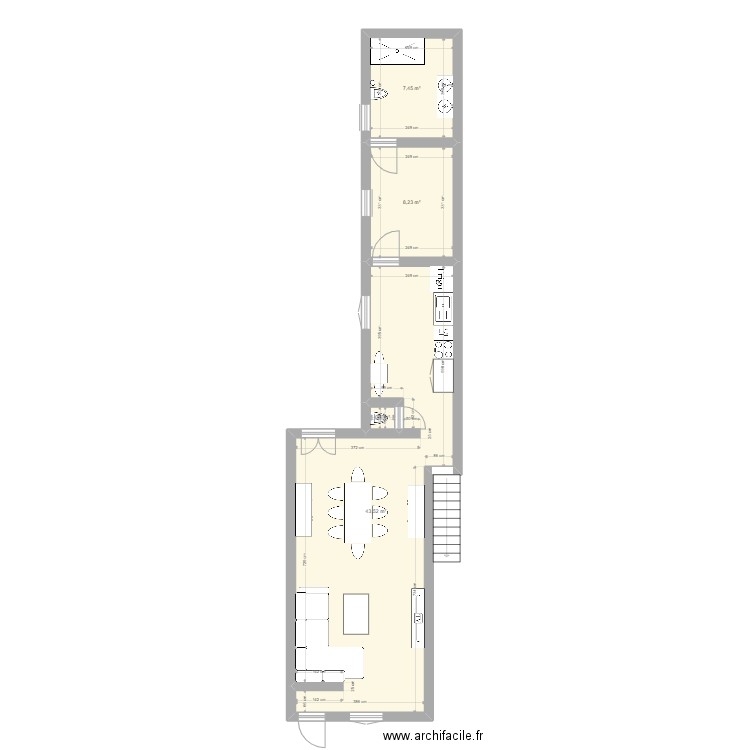 Maison. Plan de 0 pièce et 0 m2