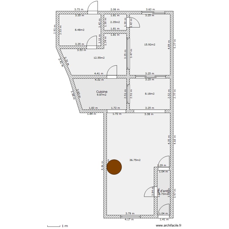 rdc nouveau1. Plan de 0 pièce et 0 m2