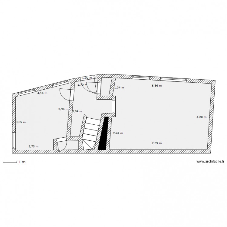 1 place boucicaut. Plan de 0 pièce et 0 m2