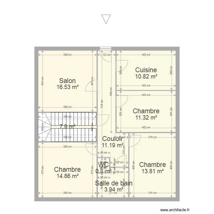 OLLAGNIER. Plan de 