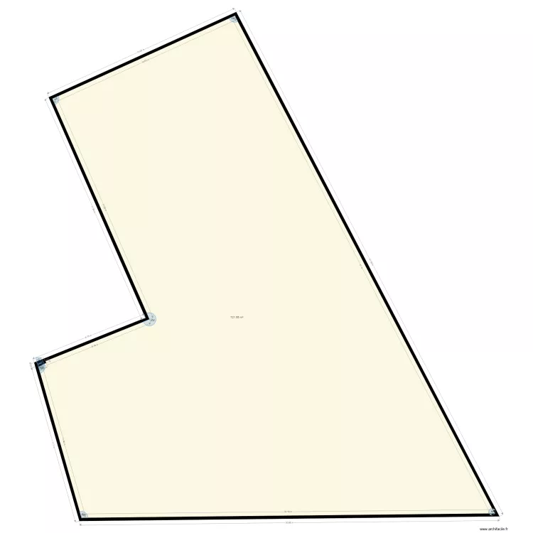 gangi parcelle. Plan de 