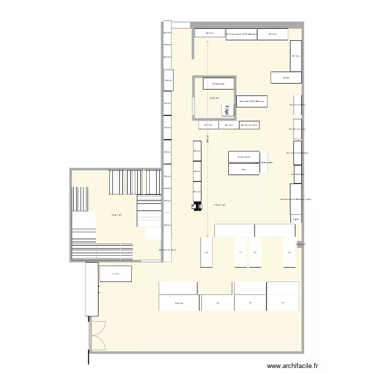 pole expe V2. Plan de 