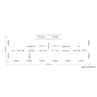 Peacock Winter Bar 1215CMx380CM