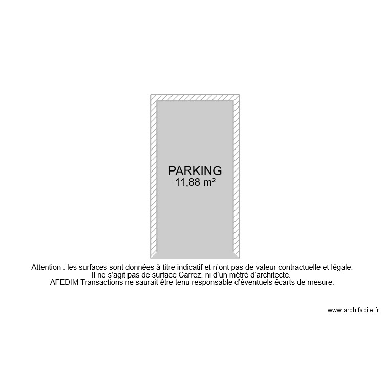 BI 10202 PATRKING. Plan de 0 pièce et 0 m2
