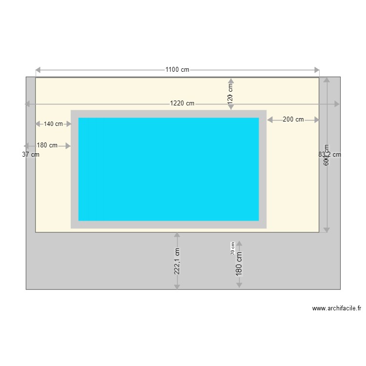 PISCINE V10. Plan de 0 pièce et 0 m2