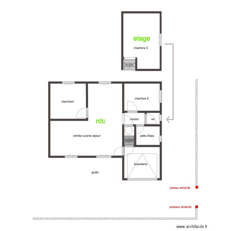 indivision devillier. Plan de 0 pièce et 0 m2