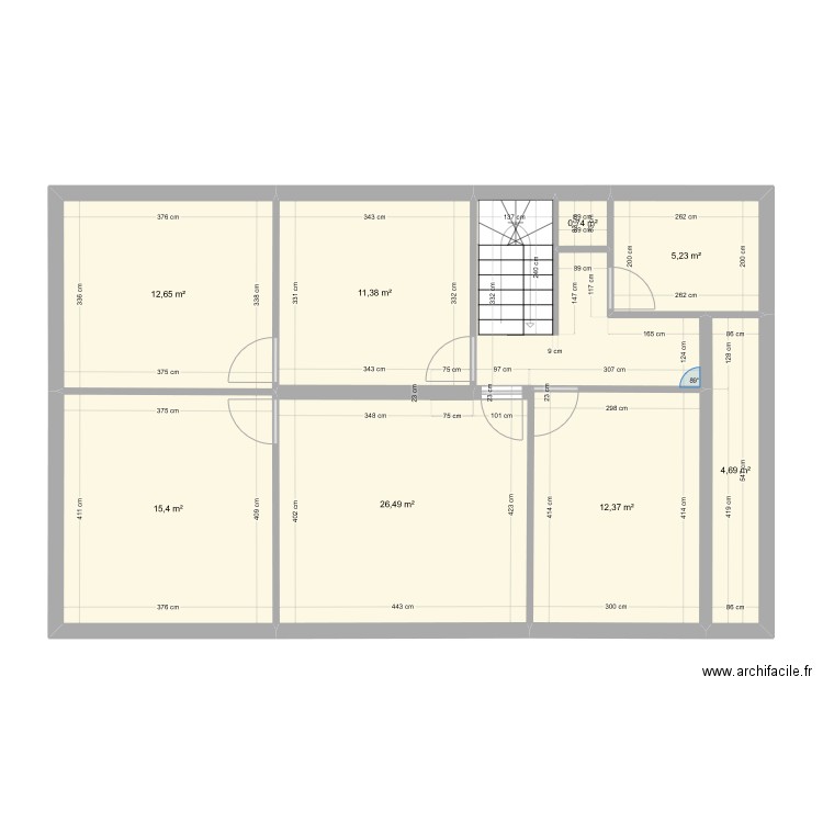 Binoche. Plan de 0 pièce et 0 m2