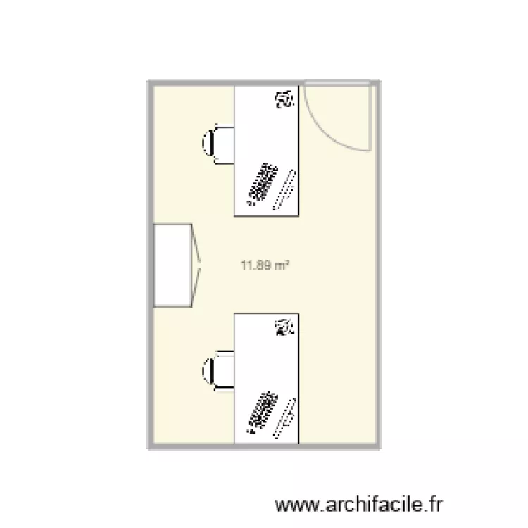 Bureau 9 WBY V2. Plan de 