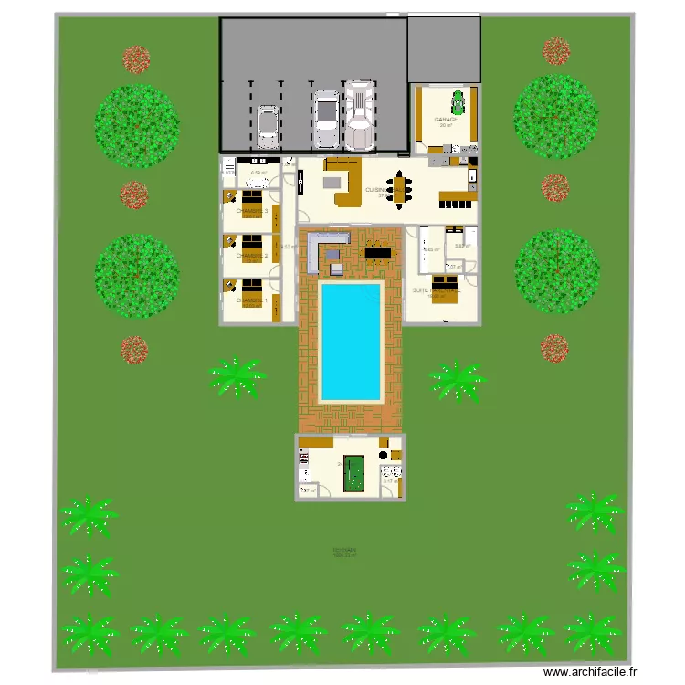 MAISON 3. Plan de MAISON 3. Plan de