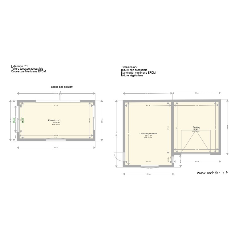 ext 1 bert. Plan de 0 pièce et 0 m2