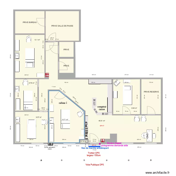 HARMONY APRES TRAVAUX. Plan de HARMONY APRES TRAVAUX. Plan de
